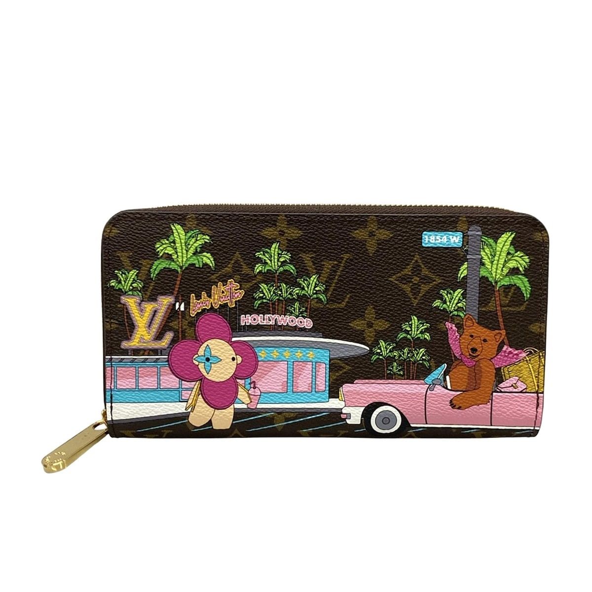 LOUIS VUITTON ルイヴィトン 長財布 ヴィヴィエンヌ ジッピーウォレット M80857 モノグラム×マルチ