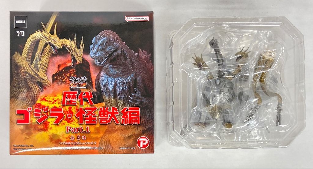 アートスピリッツ 激造シリーズ 歴代ゴジラ・怪獣 Part.1 メカ