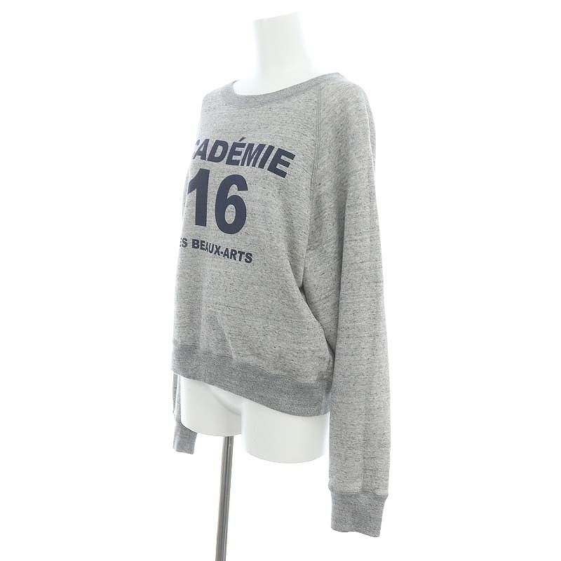 イエナ 23AW ACADEMIEスウェット トレーナー 長袖 プリント IENA - イエナ 23AW ACADEMIEスウェット トレーナー 長袖 プリントの