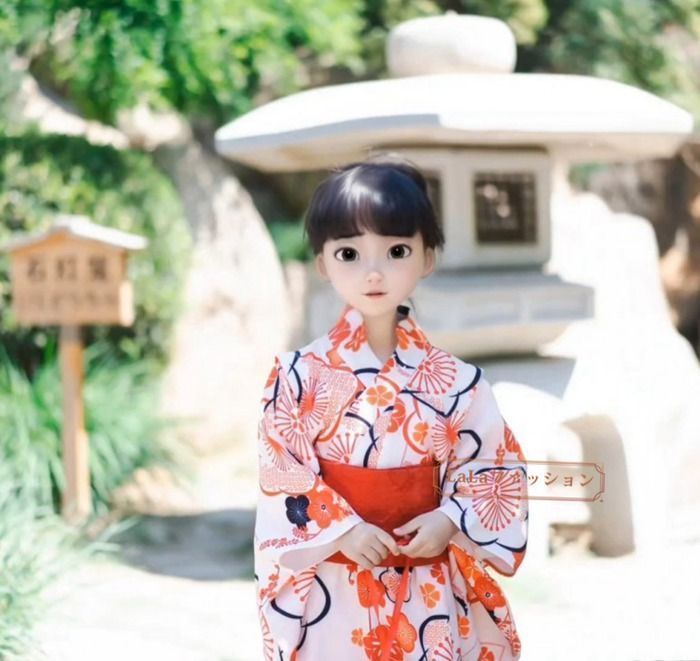 女の子 浴衣ドレスセット