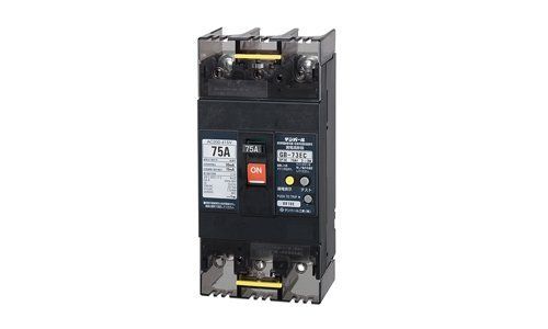 テンパール工業 Eシリーズ 経済タイプ 漏電遮断器OC付 125A 30kw 表面形 123ED12W2 