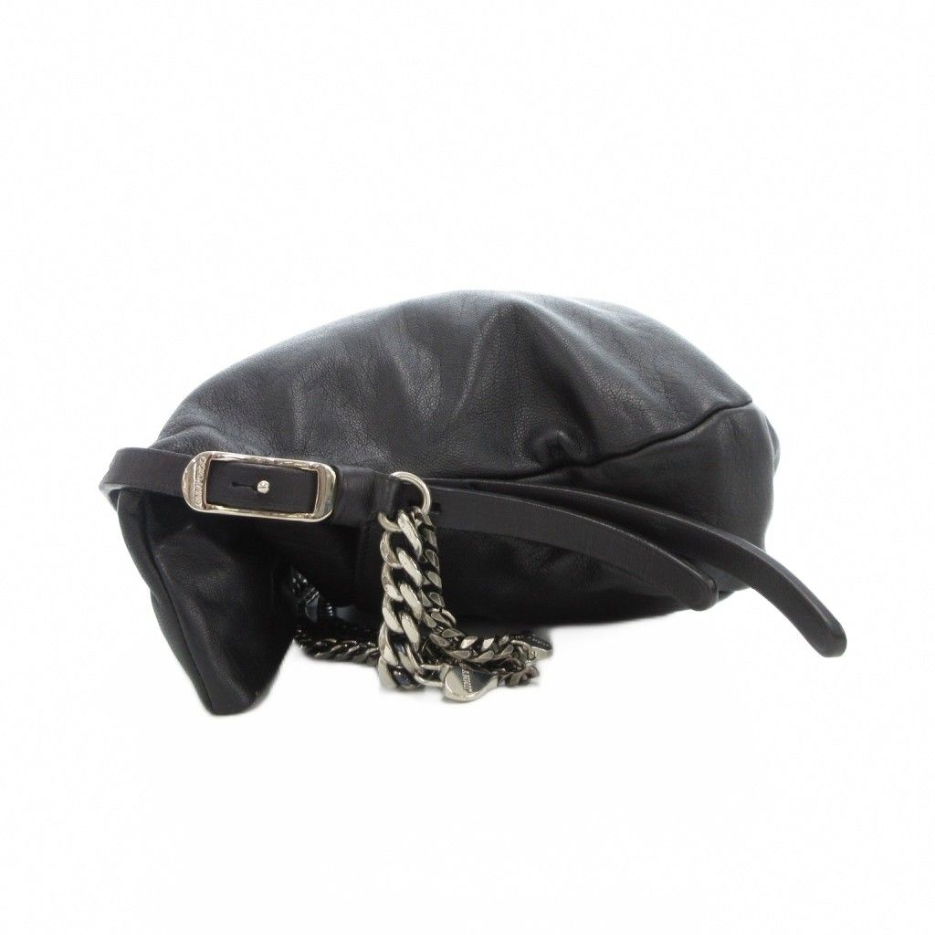 ジミーチュウ JIMMY CHOO バイカー チェーン ショルダーバッグ