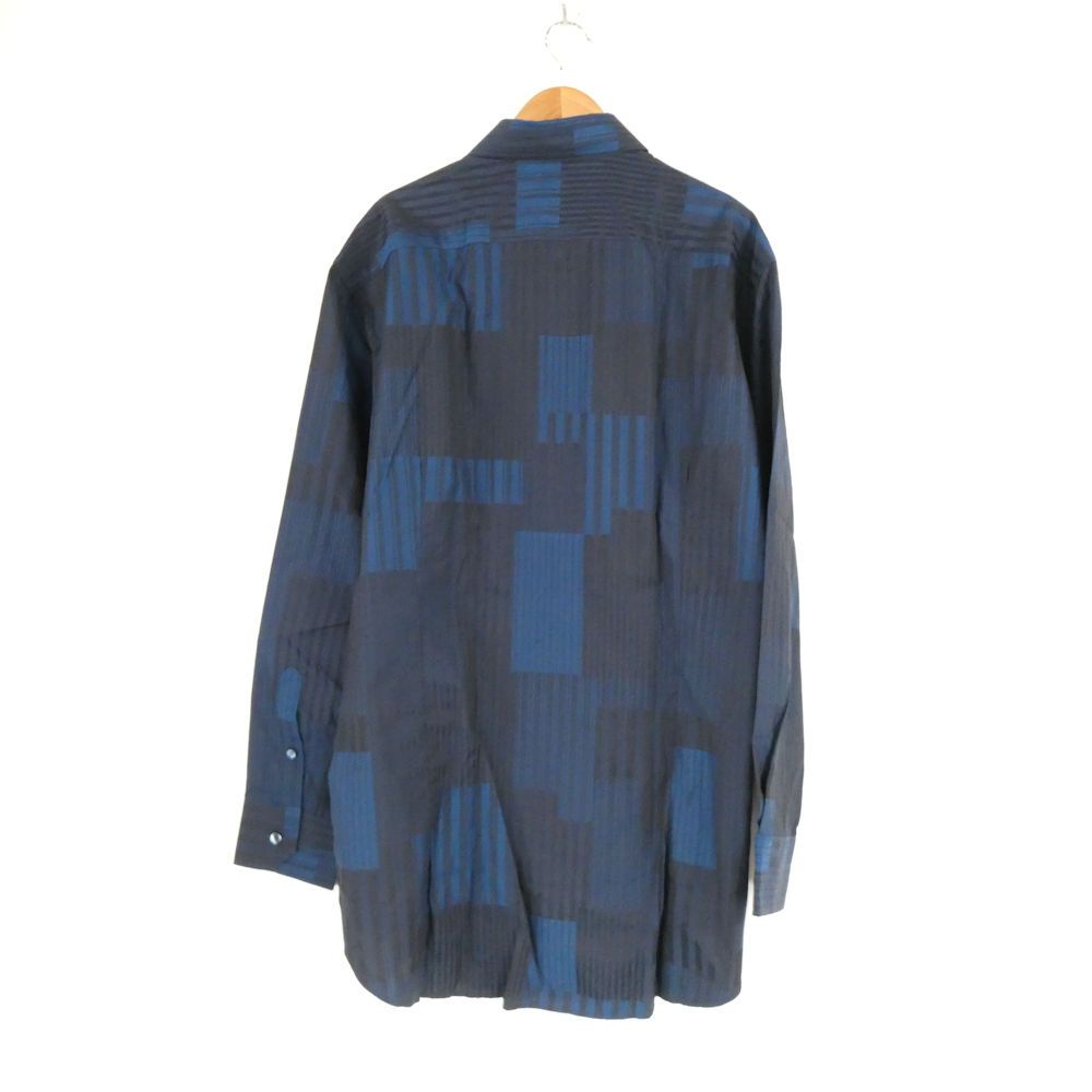 美品 ETRO エトロ 192-11451-8608 長袖シャツ 43 コットン100