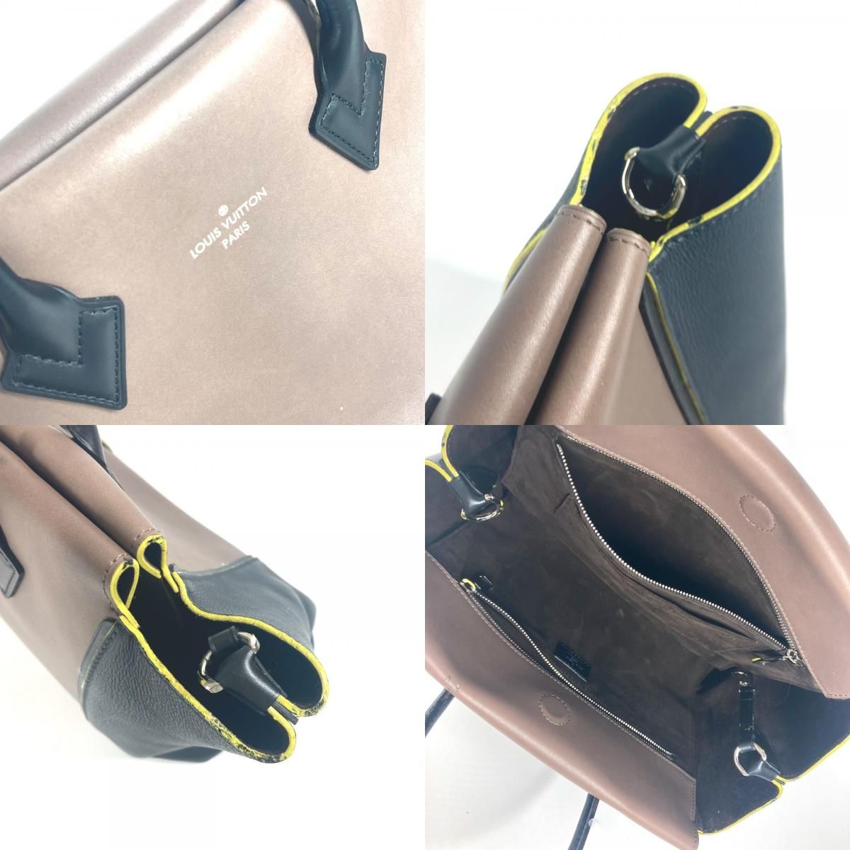 LOUIS VUITTON ルイヴィトン ハンドバッグ トートW キュイールオ  