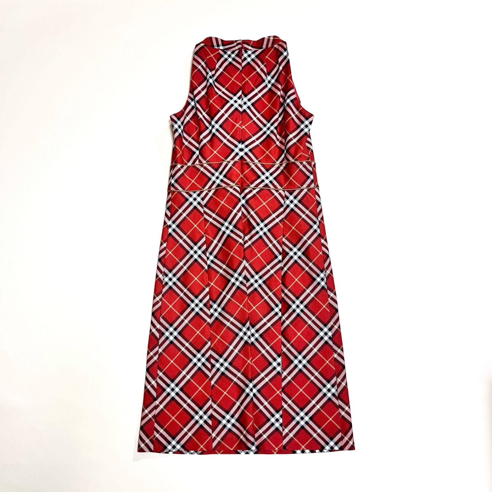 バーバリーブルーレーベル ノースリーブワンピース ノバチェック