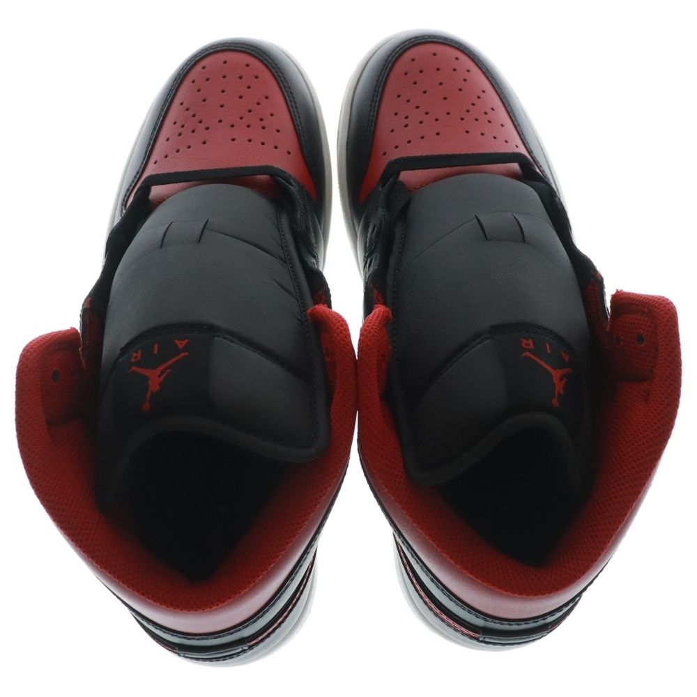 NIKE (ナイキ) AIR JORDAN 1 MID BRED エアジョーダン1 ブレッド