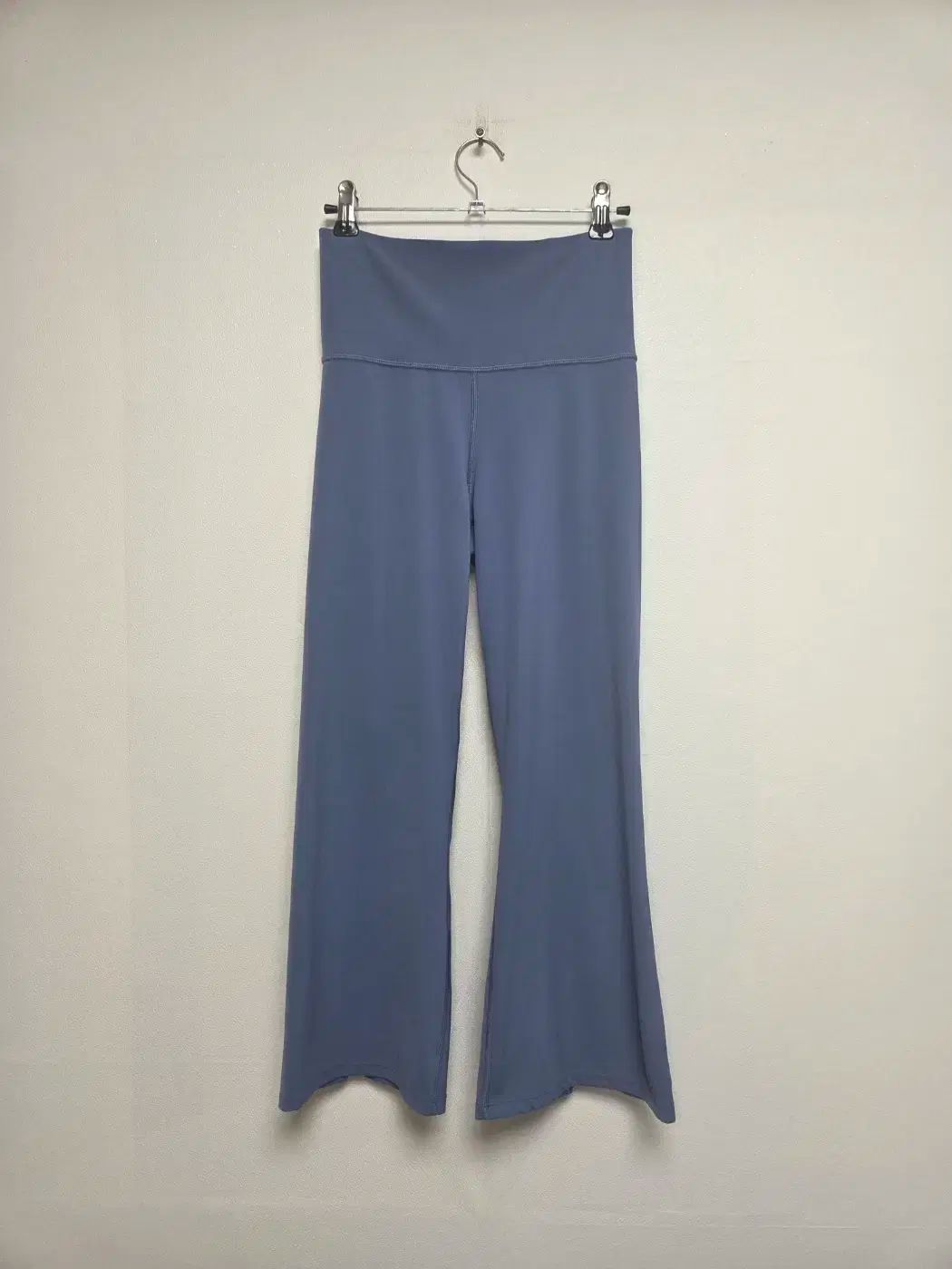 lululemon ルルレモン 7 富 길이 ブーツカット パンツ ブルー M