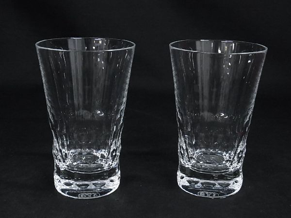 □極美品□ Baccarat バカラ ビバ クリスタルガラス グラス タンブラー