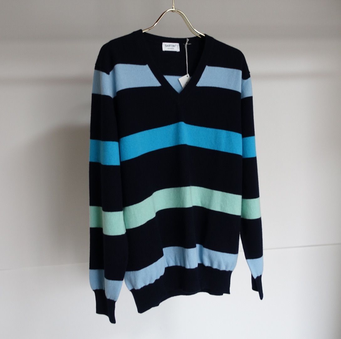SARTINI サルティーニ カシミヤ100％ 長袖ニットセーター イタリア製