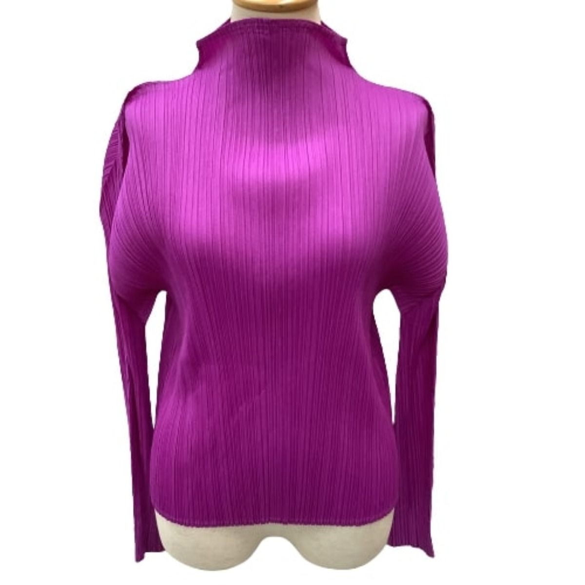 ♪♪ISSEY MIYAKE イッセイミヤケ PLATS PLEASE長袖カットソー SIZE 3