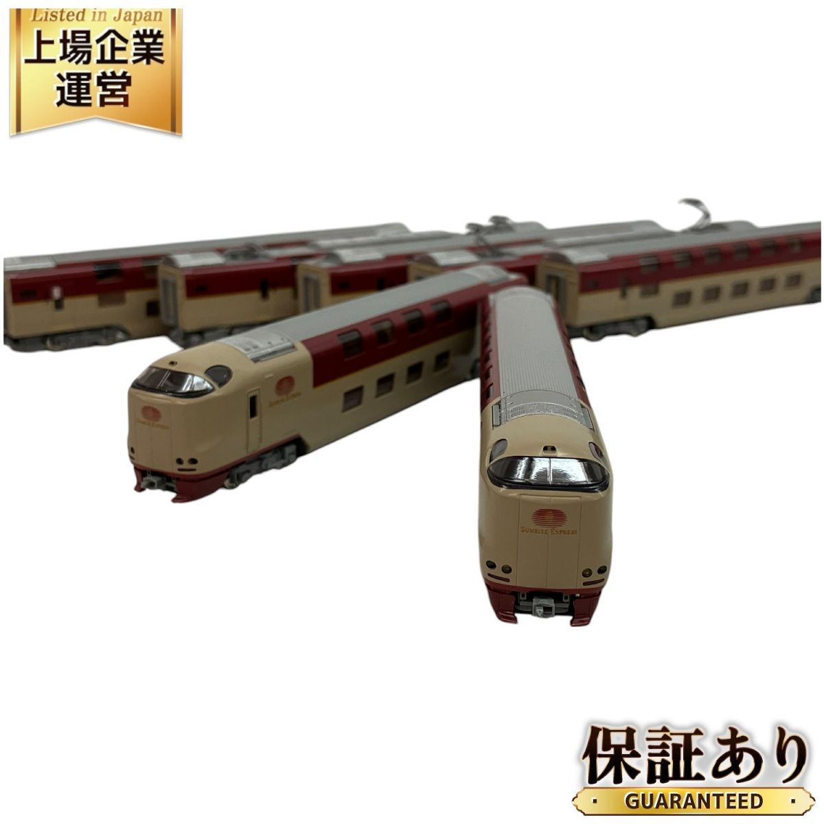 中古鉄道模型 1/150 JR 583系電車 きたぐに 基本セット(6両