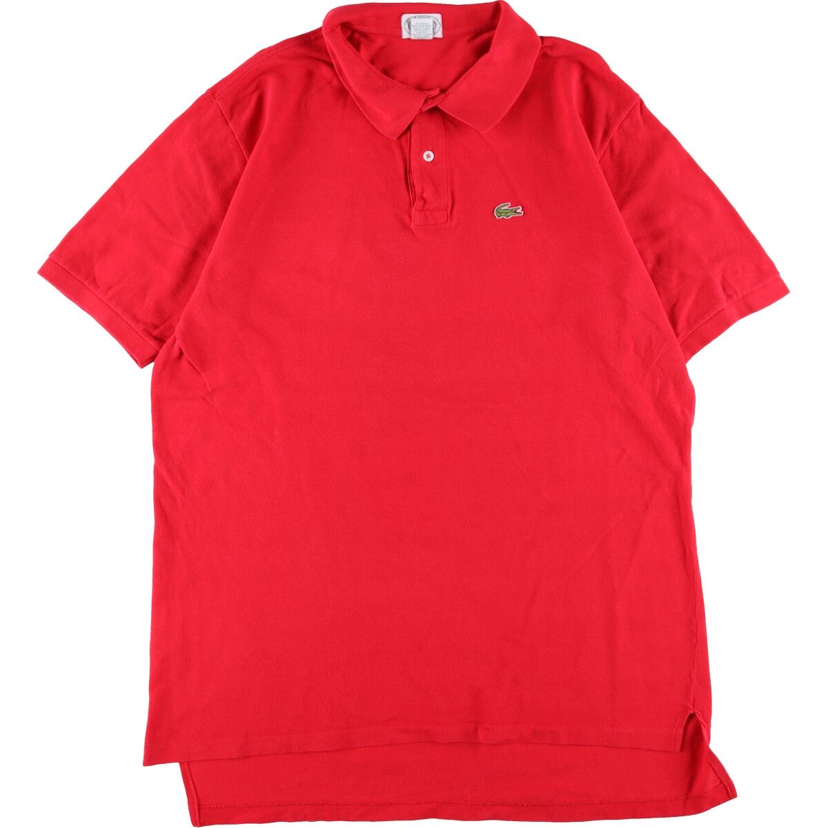 古着 80~90年代 ラコステ LACOSTE IZOD 半袖 ポロシャツ メンズXL