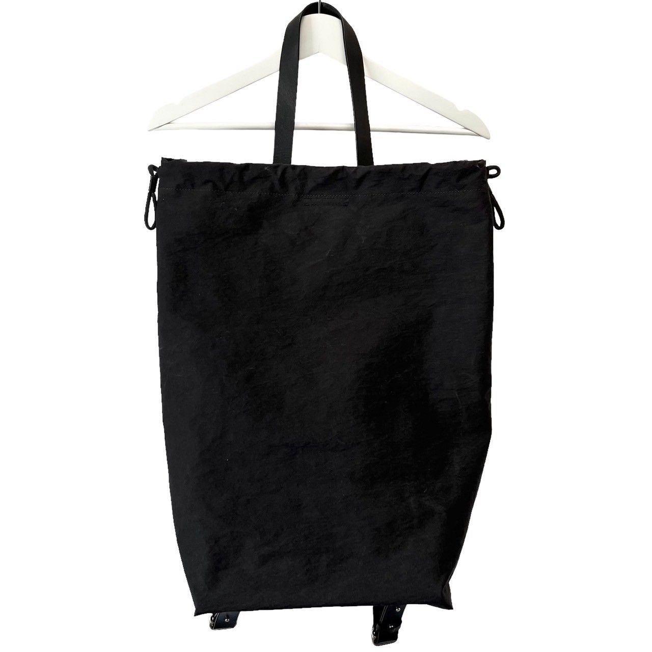 Building Block ビルディングブロック DRAW BACKPACK IN BLACK