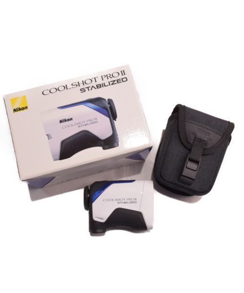 【美品！】Nikon｜ニコン｜レーザー距離計｜COOLSHOT PRO2 STABILIZED｜ホワイト｜距離測定器｜中古