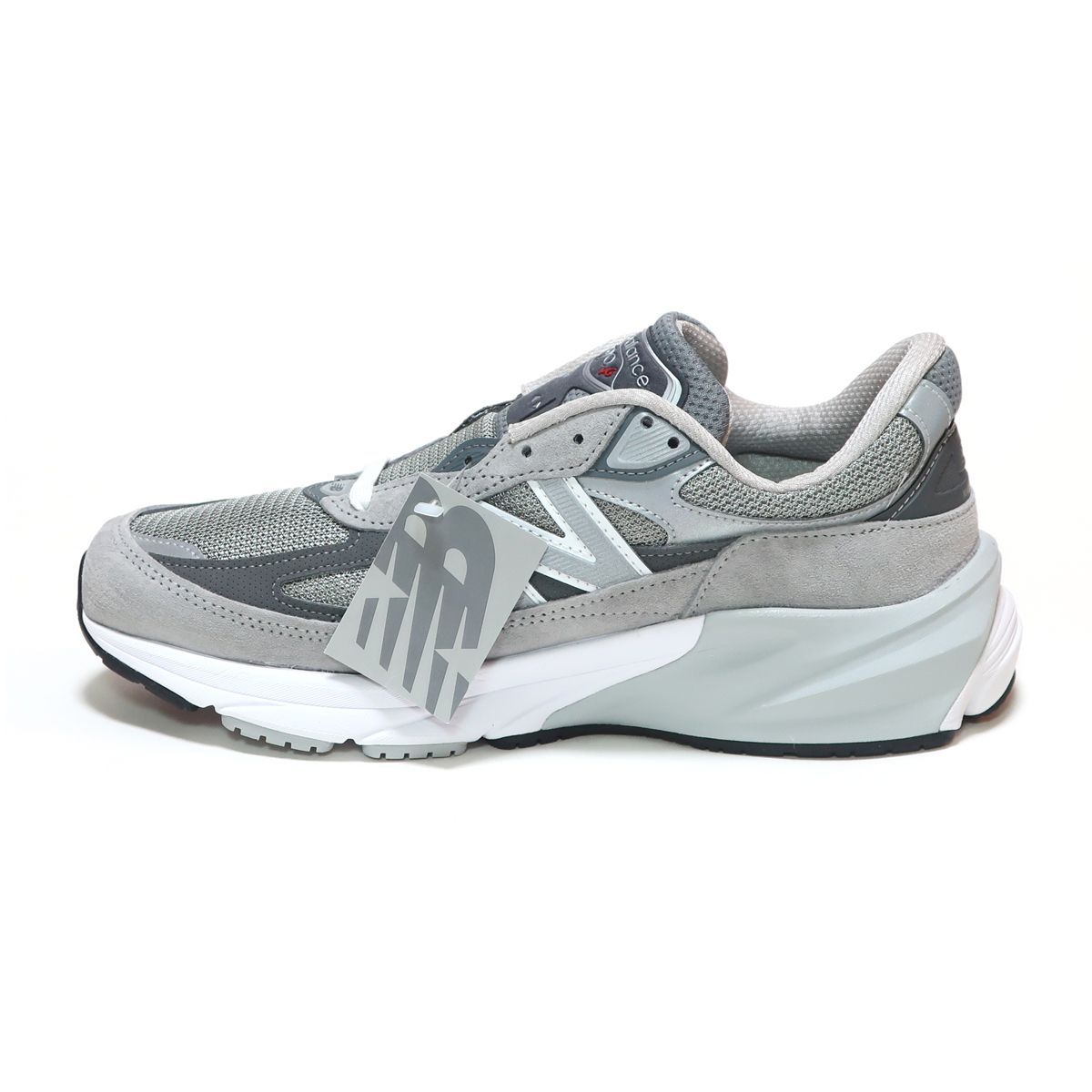 グレーの紐無し☆NEW BALANCE M990GL6 US10.5 28.5cm GREY GRAY MADE 