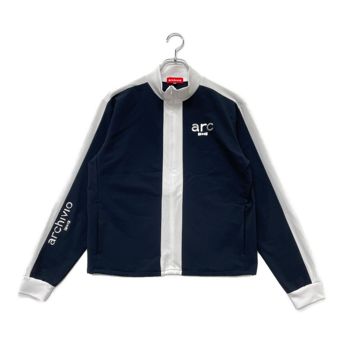 ARCHIVIO アルチビオ ハーフジップ ジャケット ブルゾン レッド系 38