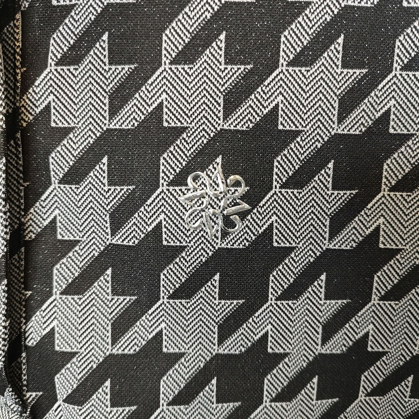 St ANDREW セントアンドリュース ゴルフ 千鳥格子 ラメ ロゴ