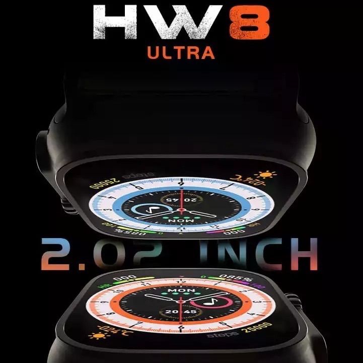 HW8 Ultla Max 49mm オレンジオーシャンバンド 腕時計(デジタル 