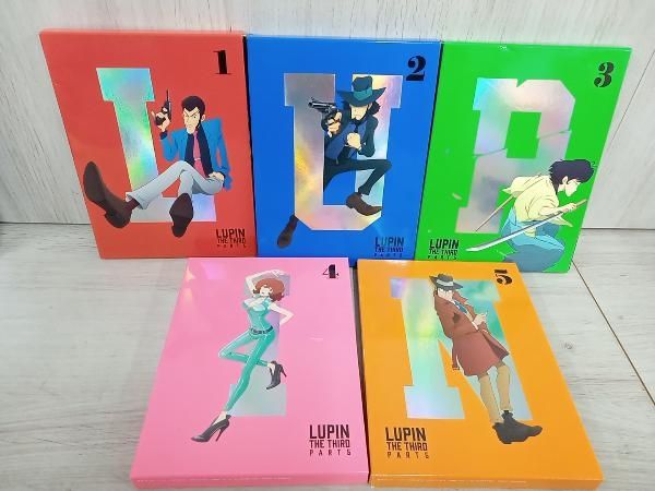 全5巻セット ルパン三世 PART5 Vol.1~5 Blu-ray Disc