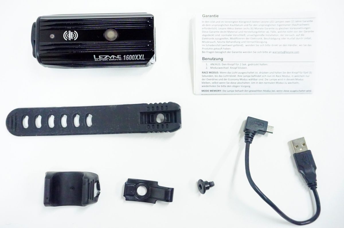 LEZYNE レザイン SUPER DRIVE 1600XXL フロントライト | バイチャリ名古屋大須店