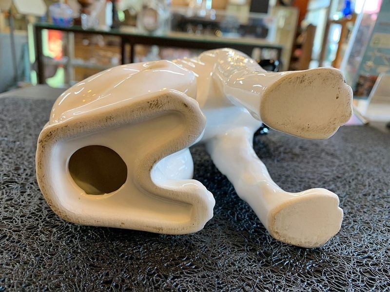ビクター 犬 高さ21cm Victor ニッパー 陶器 置物 昭和レトロ ビクター 犬 高さ21cm Victor ニッパー 陶器 置物 昭和レトロ