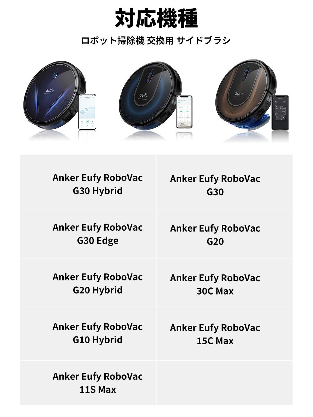 生活家電 Anker eufy G30 Edge ロボット掃除機 未使用ブラシ付