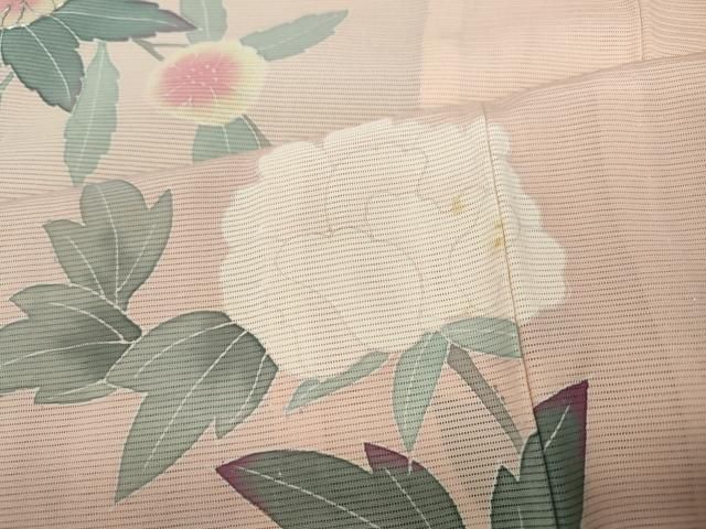 平和屋着物＊夏物　訪問着　絽　刺繍　草花文　銀彩　正絹　逸品　AABD8967jd 2026年最新】Yahoo!オークション -絽 訪問着の中古品・新品・未使用品一覧