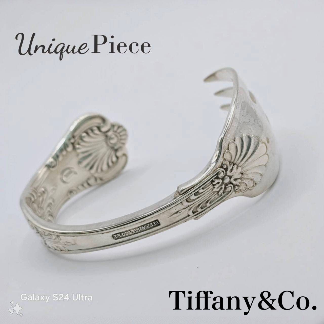 Vintage Tiffany】 ヴィンテージティファニー フォークバングル オールドティファニー TIFFANY - メルカリ