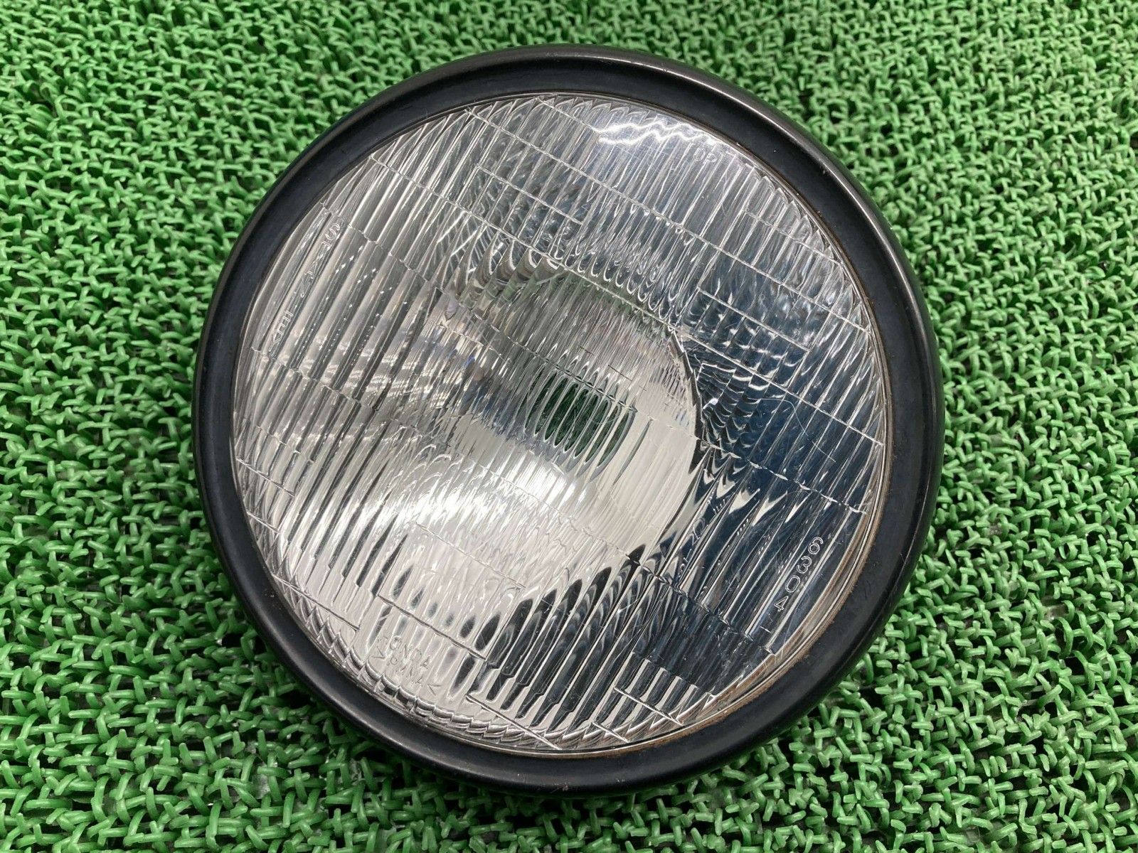 XR250バハ ヘッドライト 右 001-6304 ホンダ 純正 バイク 部品 MD30 リム BAJA 割れ欠け無し 品薄 車検 Genuine Ab