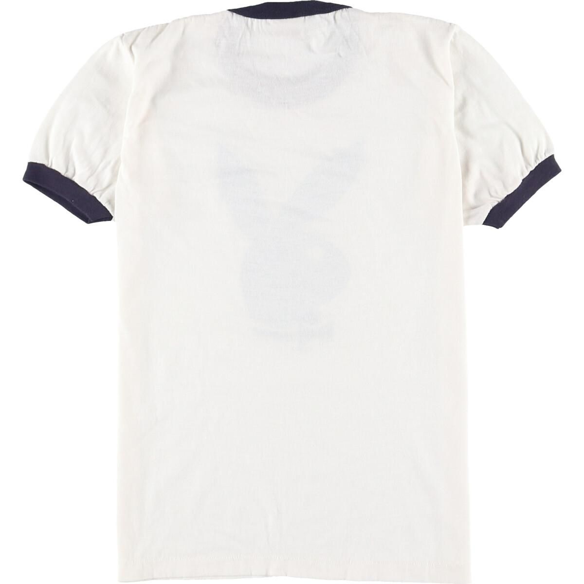 古着 70~80年代 プレイボーイ PLAYBOY リンガーTシャツ USA製