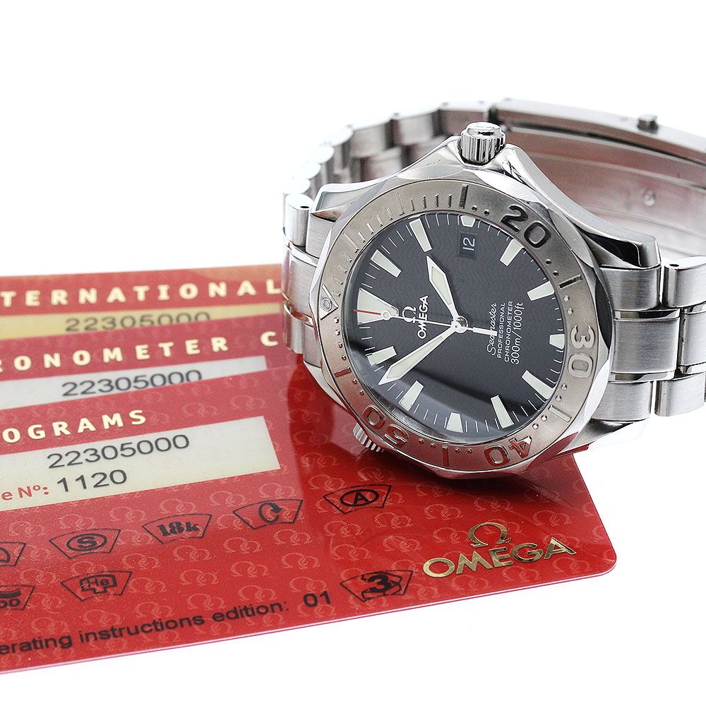 オメガ OMEGA 2230.50 シーマスター300 WGベゼル 自動巻き