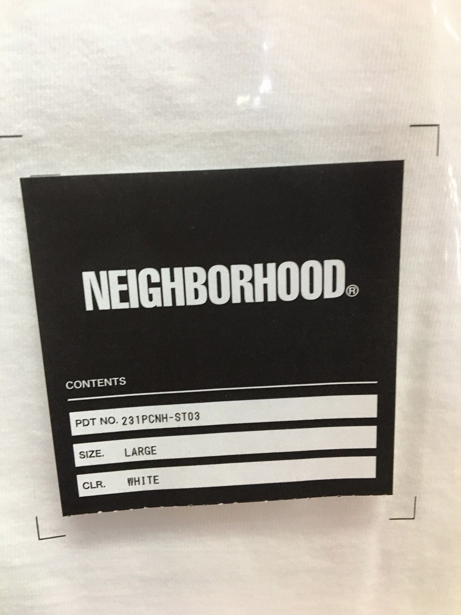 NEIGHBORHOOD NH.TEE SS-3 ネイバーフッド 23ss Tシャツ 231PCNH-ST03