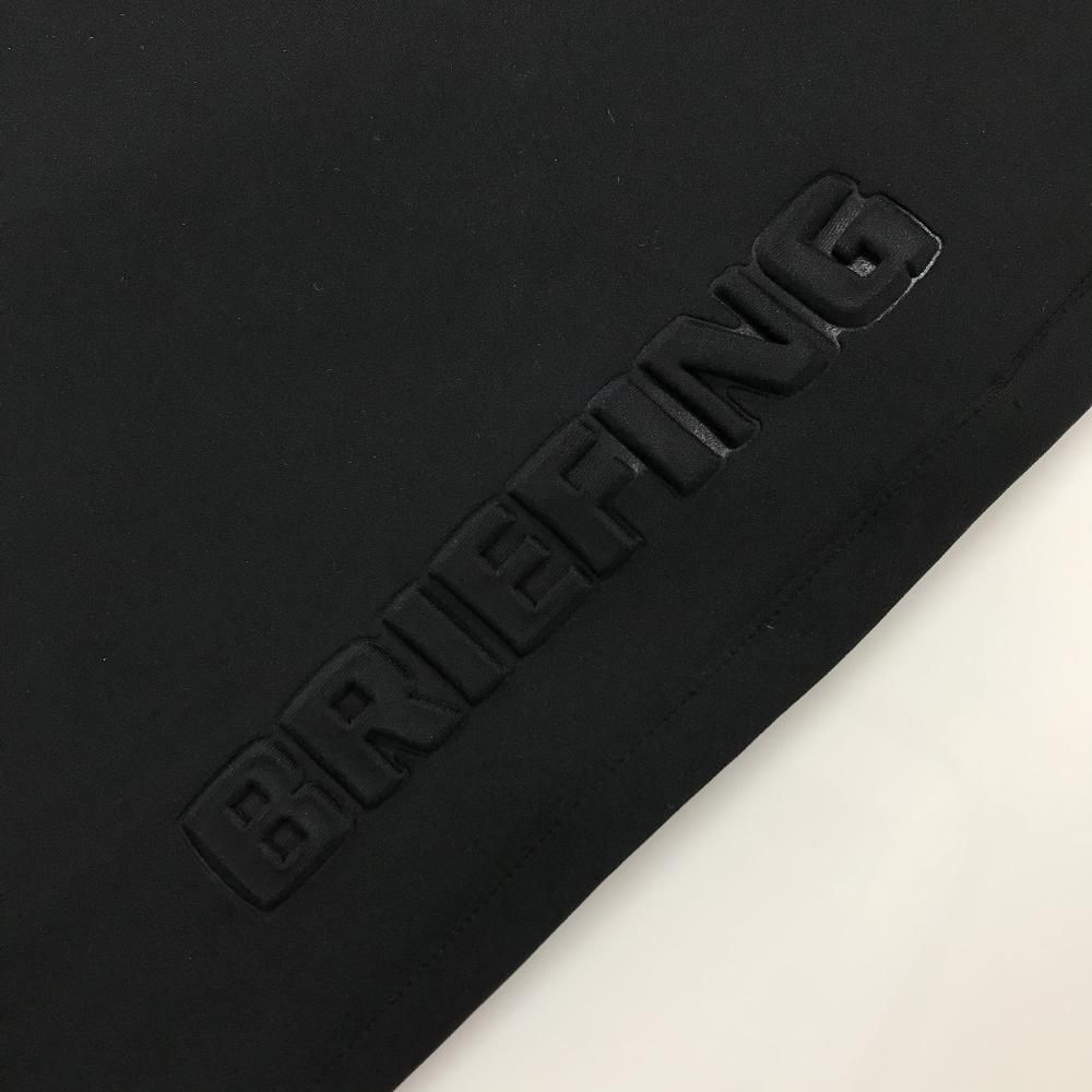 【全品送料無料】 ブリーフィング パンツ 黒 ダンボールニット調 ウエスト内側メッシュ ウエストゴム&調節紐 メンズ M ゴルフウェア BRIEFING