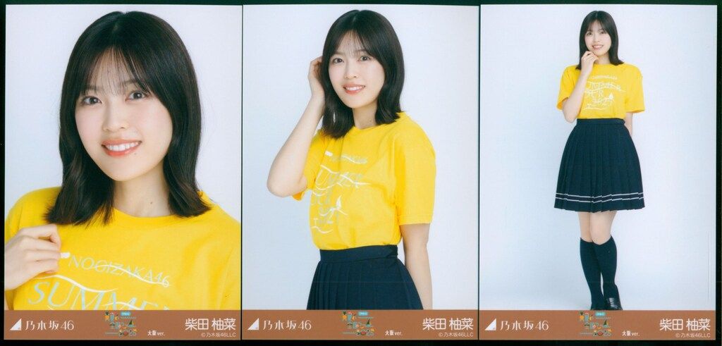 【S賞】乃木坂46 柴田柚菜Tシャツ 乃木坂46 OFFICIAL WEB SHOP | 乃木坂46 グッズ通販サイト
