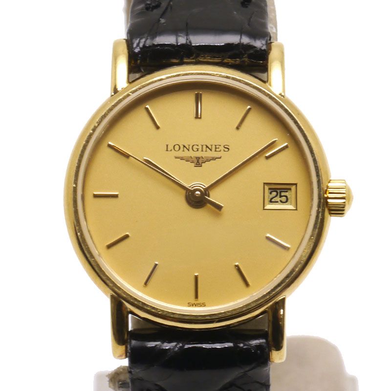 ロンジン Longines プレザンス L7.490.6 750YG レディース