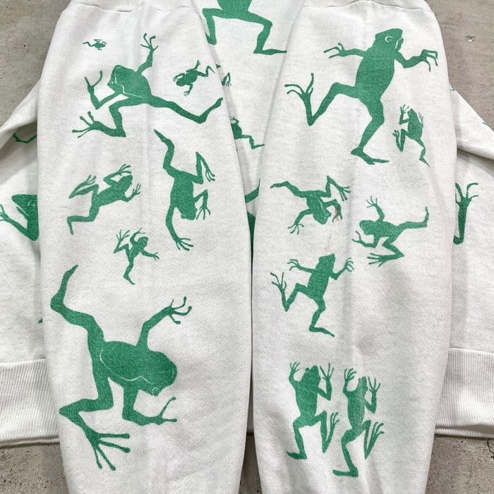 90年代 USA製 MICHIGAN RAG CO. ミシガンラグ 総柄プリント