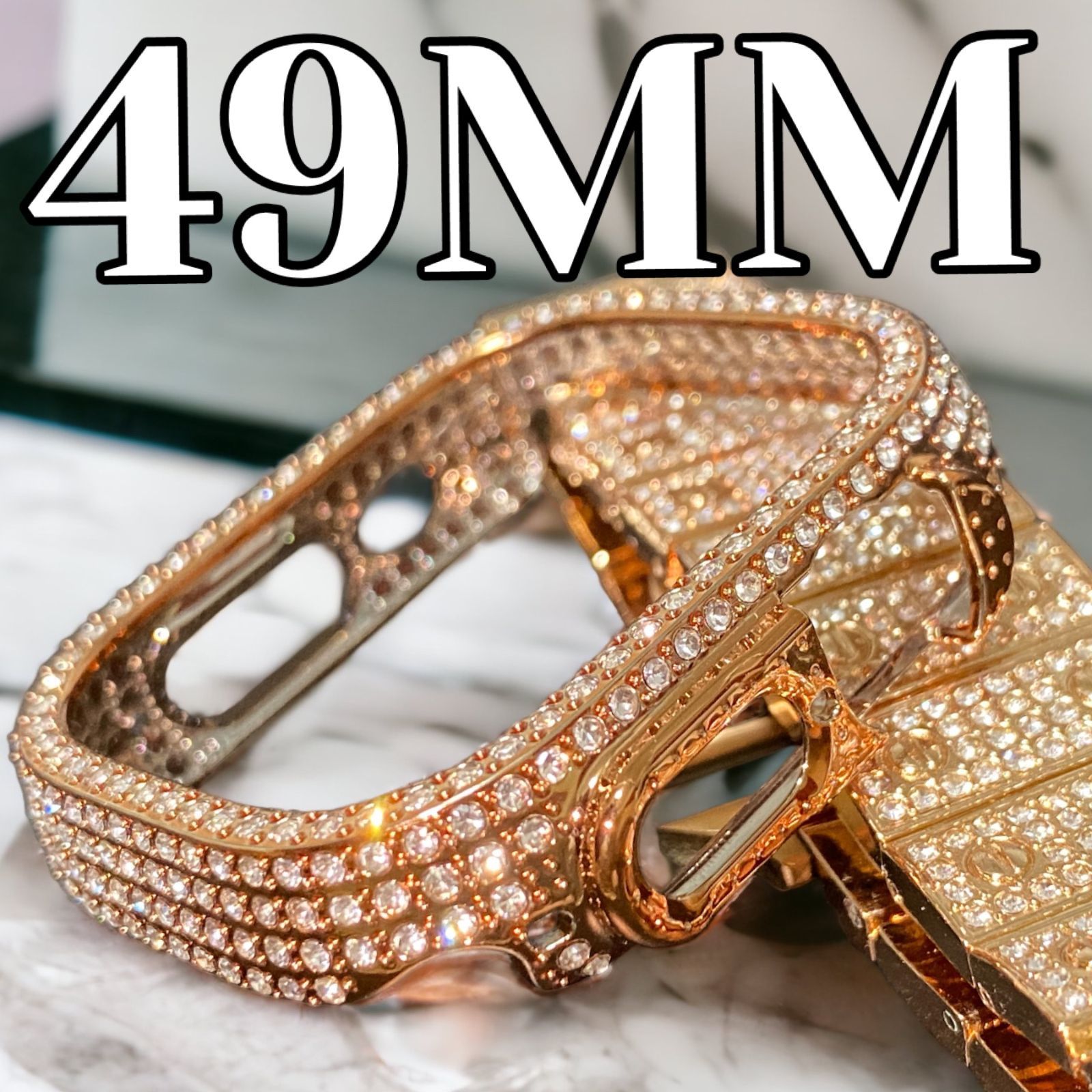 ローズゴールド ultra. ultra2 49mm アップルウォッチ ケース