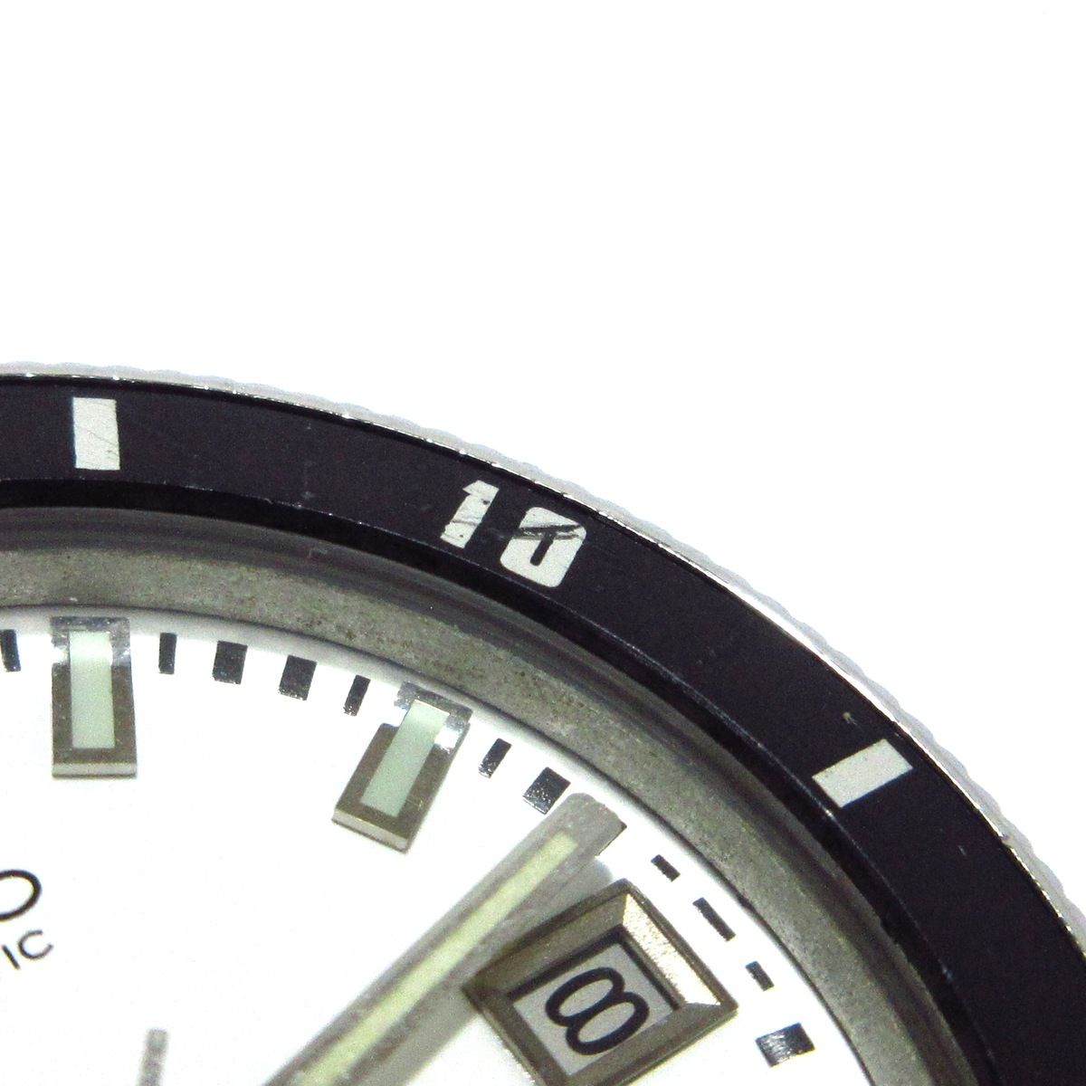 SEIKO(セイコー) 腕時計 7005-8052 メンズ SS/ダイバー 白 - メルカリ