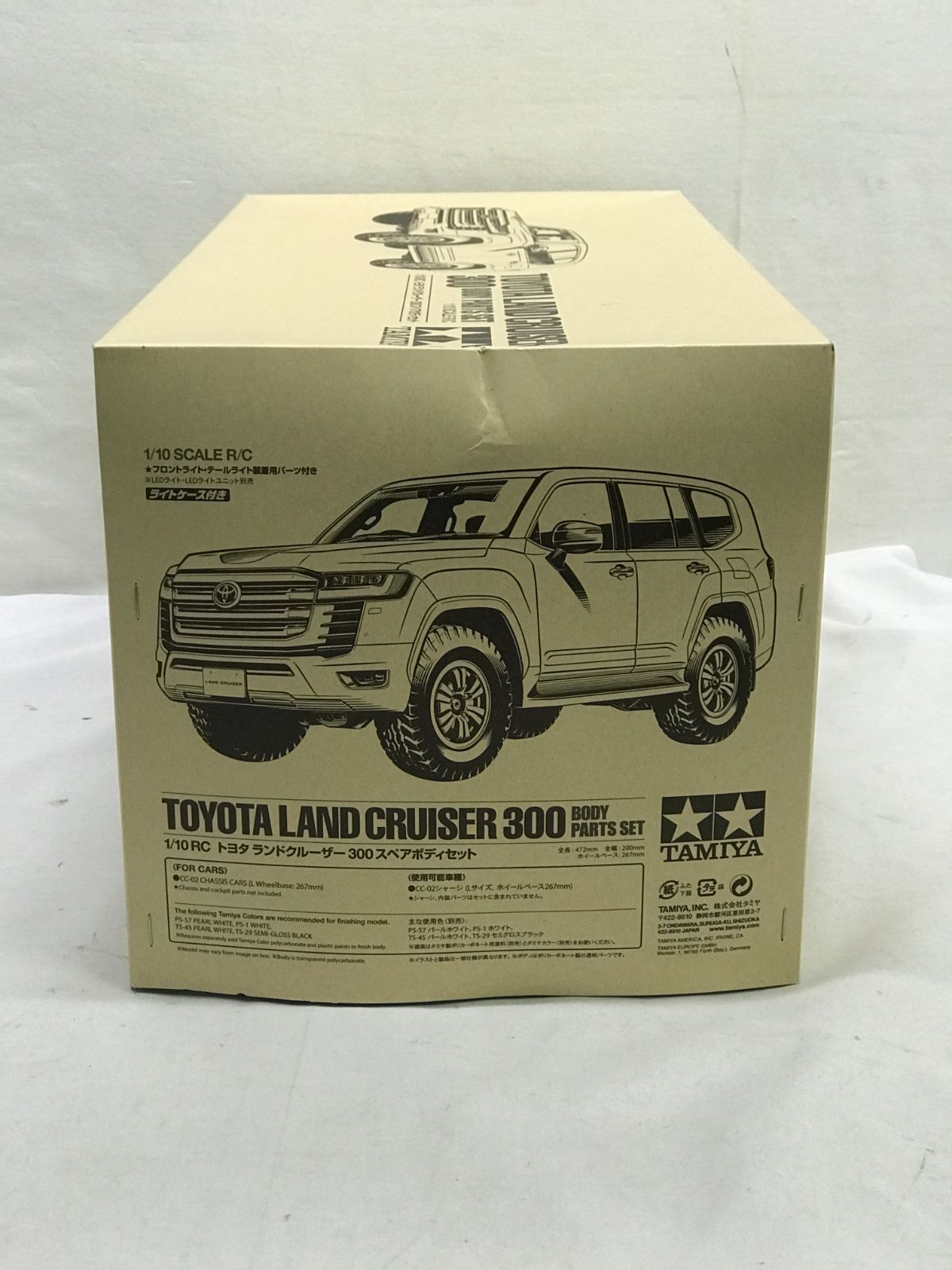 【未開封品】タミヤ SP1691 1/10 トヨタ ランドクルーザー 300 スペアボディセット 810 - メルカリ