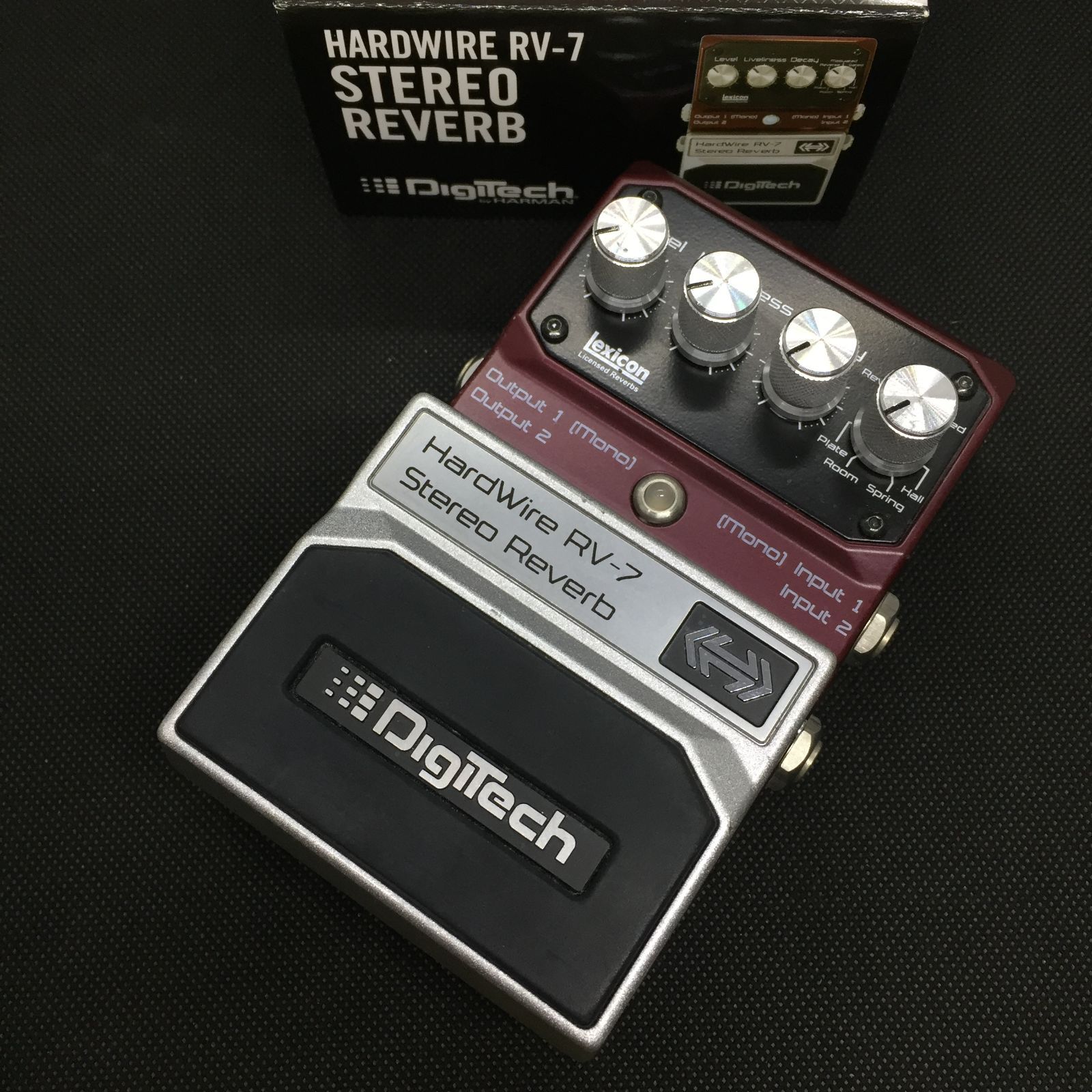 DigiTech Hardwire Stereo Reverb RV-7 f146 - メルカリ
