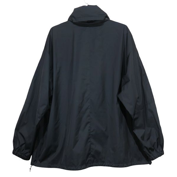 AURALEE オーラリー HARD TWIST POLYESTER SATIN LAMINATE ZIP BLOUSON