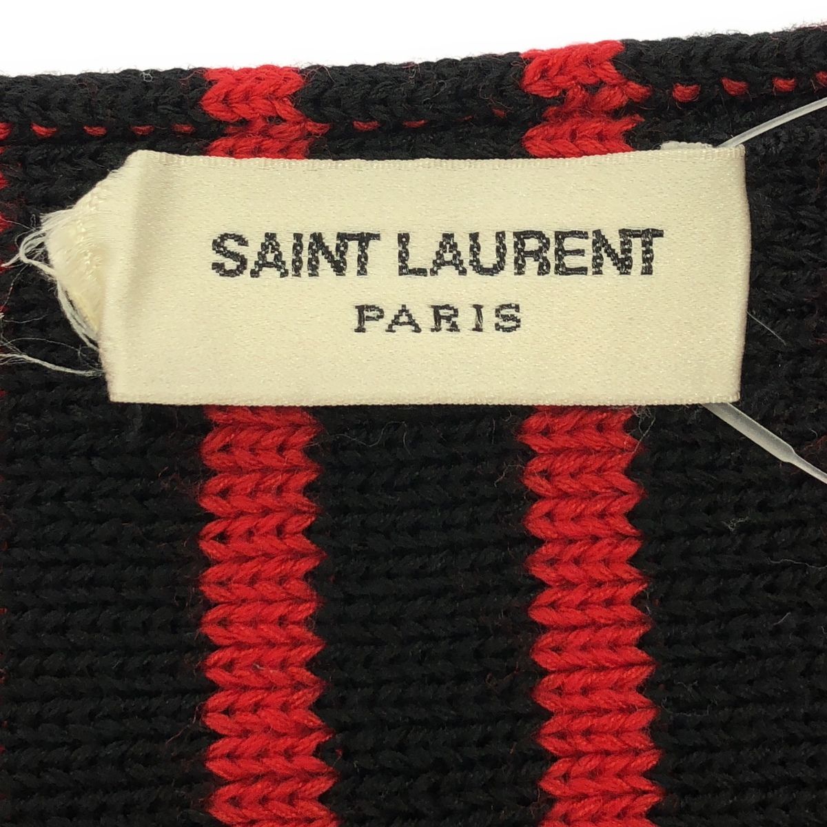 SAINT LAURENT PARIS 15aw ボーダーマフラー SAINT LAURENT PARIS サンローラン パリ 15AW ボーダーマフラー