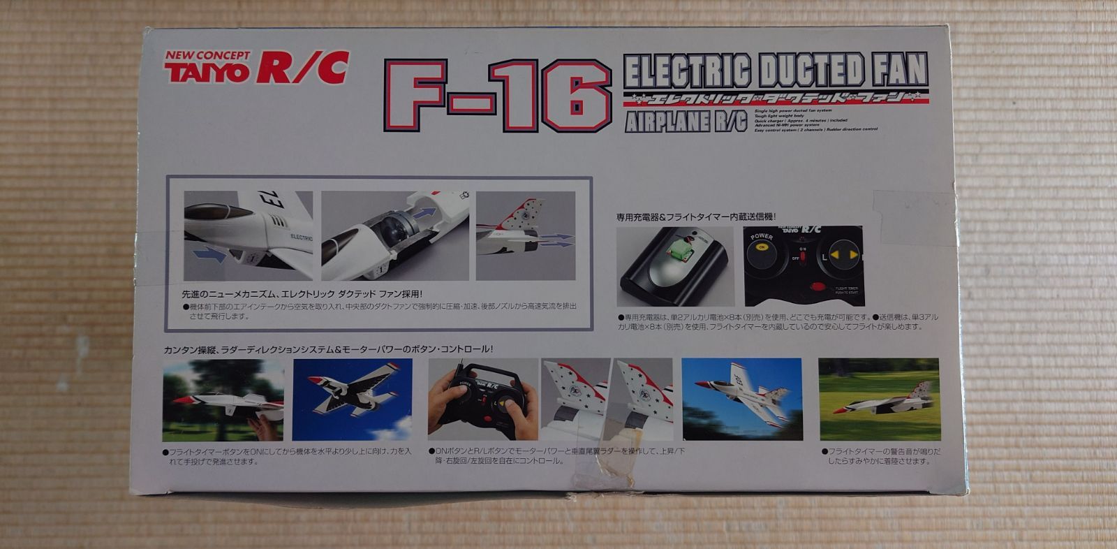 未使用品】エレクトリック ダクテッド ファン F-16 AIRPLANE R／C 上級