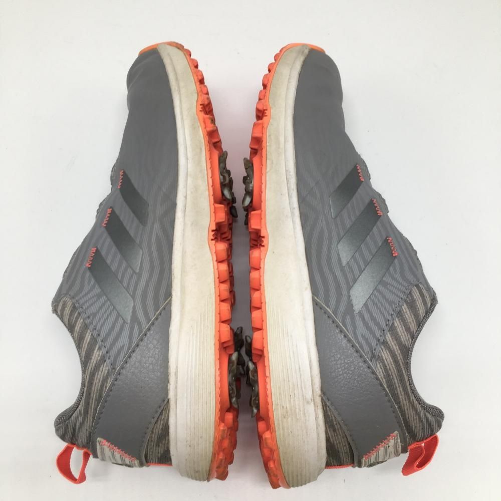 アディダス ゴルフシューズ グレー×オレンジ GV9779 BOA  レディース 23.5 ゴルフウェア adidas