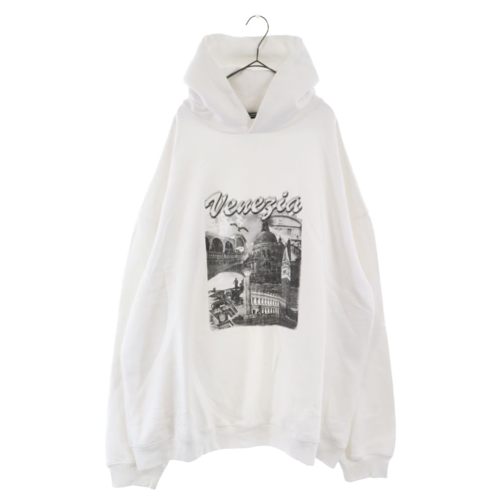 BALENCIAGA (バレンシアガ) Venezia Print Oversized Hoodie