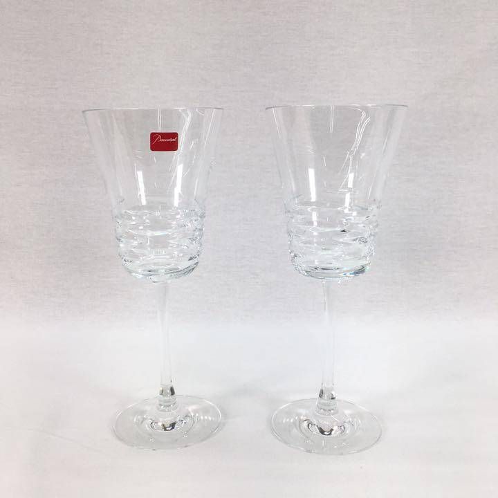 Baccarat バカラ ワイングラス ローラ ペア - メルカリ