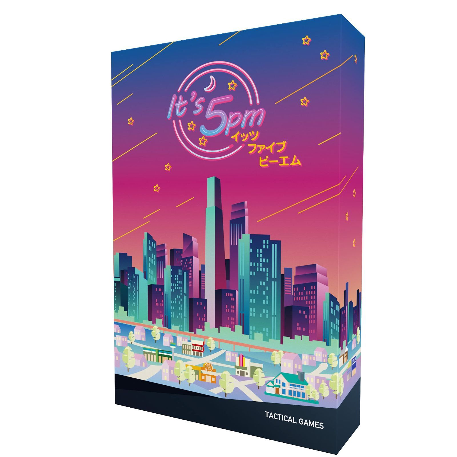 商品 20-40分 1-4人用 5PM 14才以上向け イッツファイブピーエム IT’S ボードゲーム タクティカルゲームズ