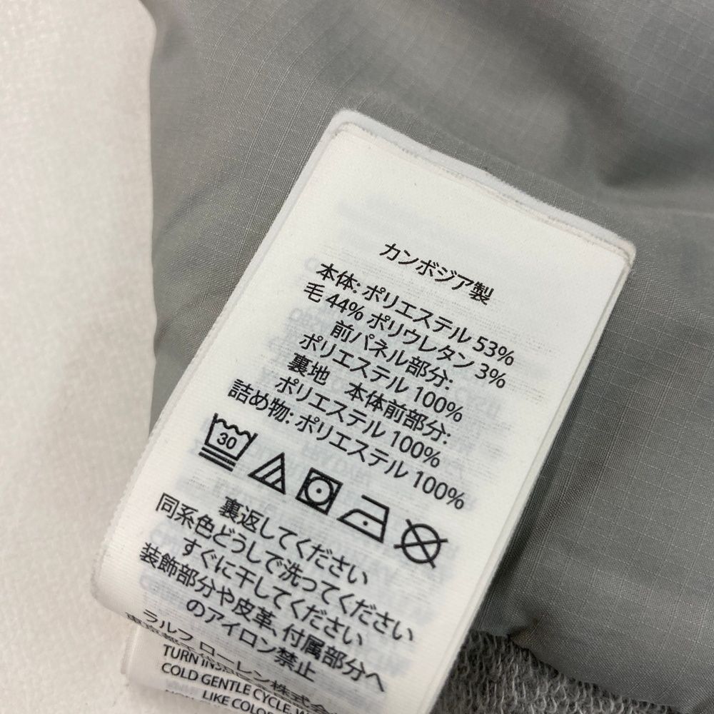 サイズ：175/96A RLX ラルフローレン  長袖スウェットジャケット  グレー系 [240101494812] ゴルフウェア メンズ ストスト サイズ：175/96A RLX ラルフローレン 長袖スウェットジャケット