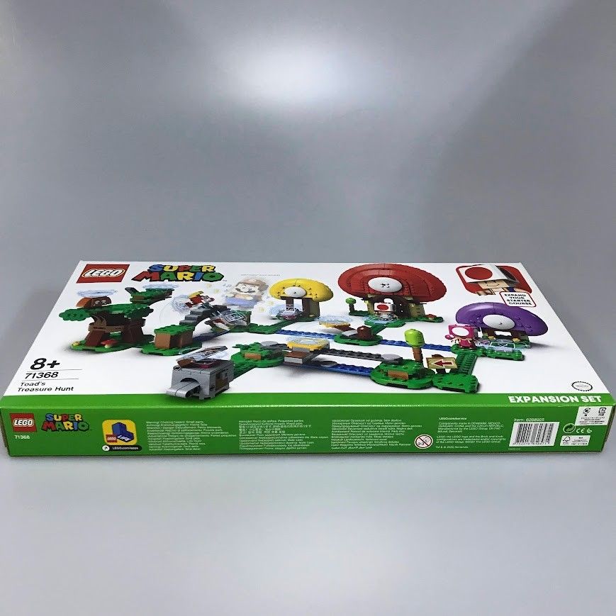 正規品 新品未開封 LEGO レゴ スーパーマリオ 71368 キノピオ と 宝