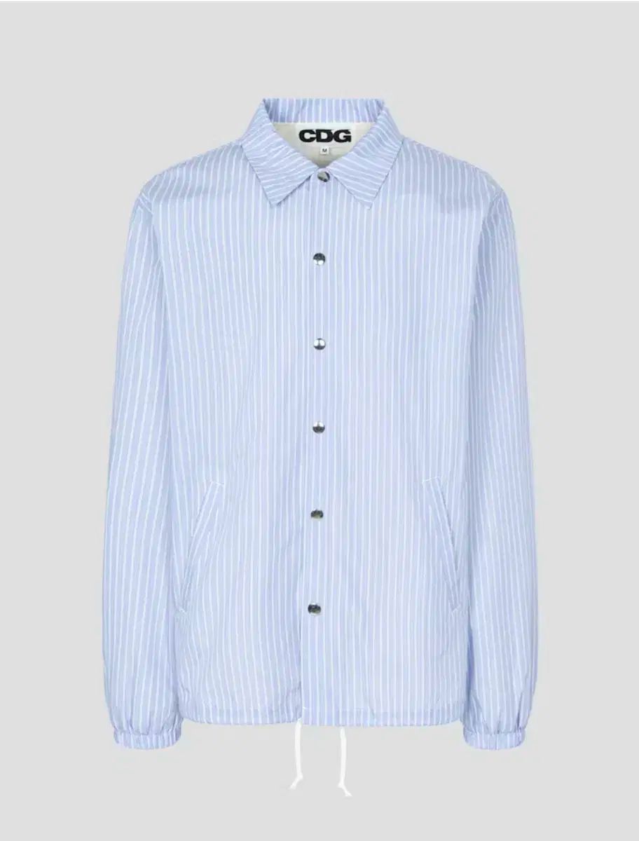 CDGCDG Cotton Stripe Coach Jacket